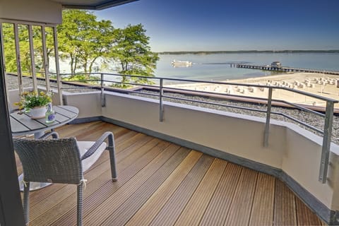 sunny balcony with a fantastic view