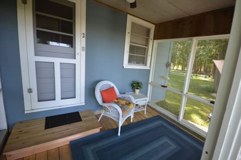 Screened-in porch