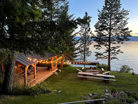 Outdoor pavilion and picnic area