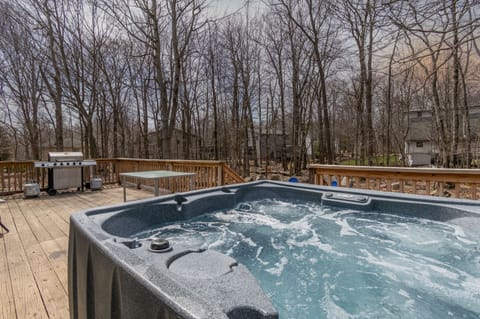 Recently added outdoor Hot tub