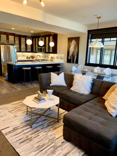 Open plan living / dining room