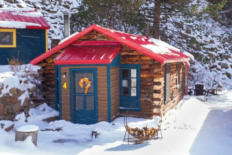 Welcome to your cozy winter escape from the hustle and bustle — Raymond Store Cabins