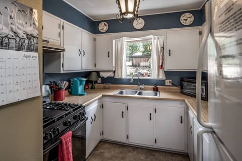 Full kitchen with everything you need *especially coffee!