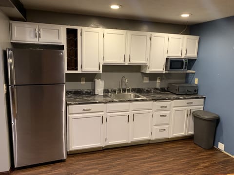 Basement kitchenette