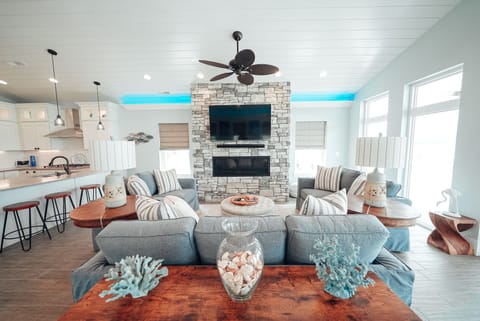 Living room located on the third floor