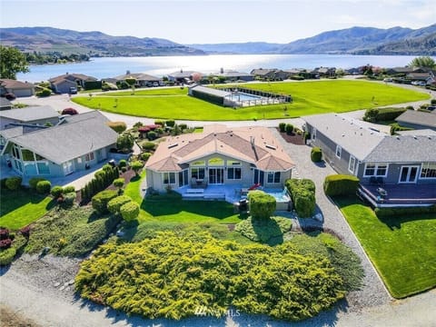 Walking distance to outdoor pool and grassy play area