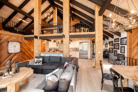 Game Mezzanine from Great Room