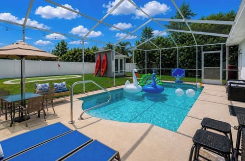 Private Heated  Pool Area