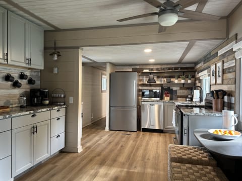 Coffee bar with complementary KPods for first morning