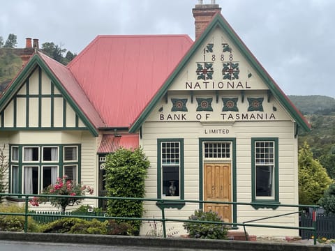 B&B exterior- entrance from porch on the left