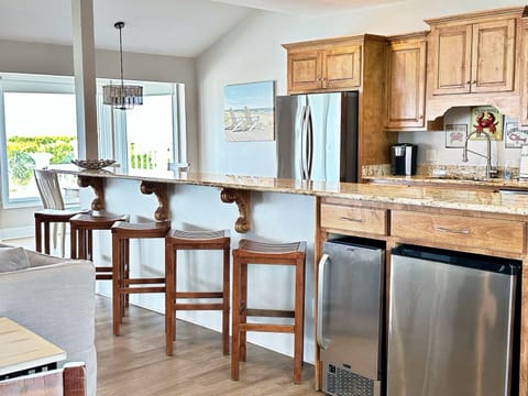 Kitchen with Bar Seating