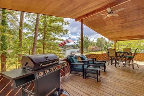 Deck | Lake Martin Views | 2,200 Sq Ft