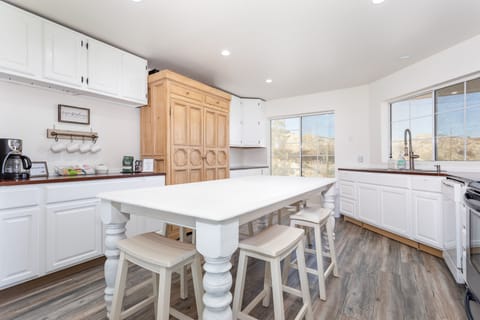 Our oversized kitchen is a chef's dream.