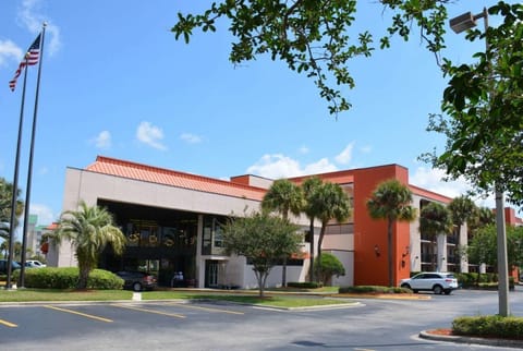 Arrive with ease at a welcoming entrance and ample parking.