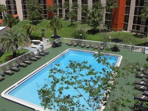 Soak up sunshine poolside with plenty of loungers to unwind.
