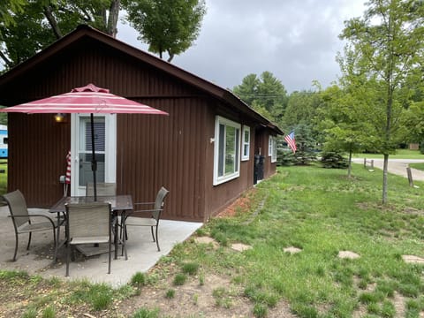 Sunset Cabin - View of Patio and Front Door
