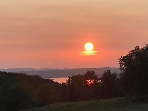 Sunset from patio/balcony