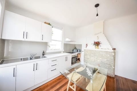 Historic Kitchen, was once the out side of the house