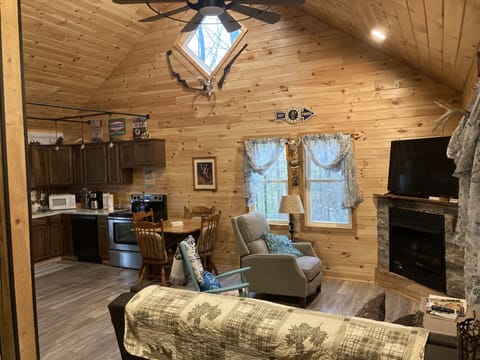 Living room from front door