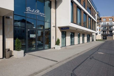 Modern and elegant property building close to the beach.