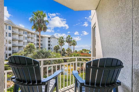 Private Balcony off Master Bedroom at 1204 SeaCrest