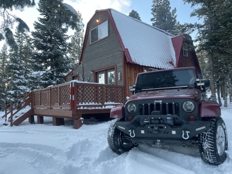 Nov 1st- April 30th 4WD is required & snow chains highly recommended.