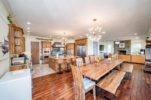 Kitchen view from dining room