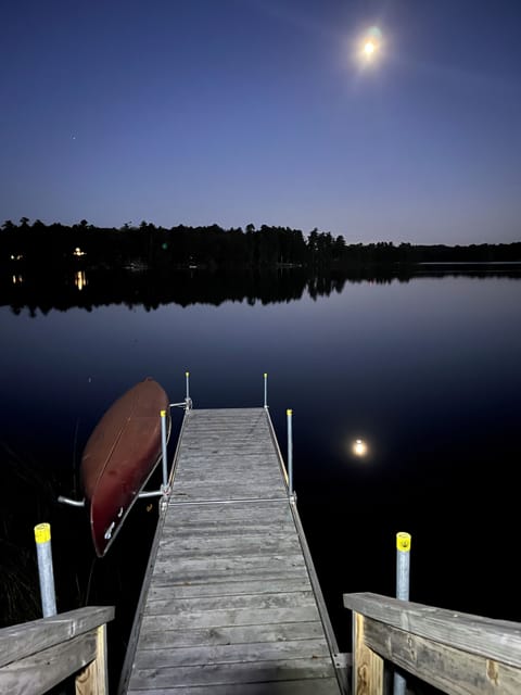 Evening view from the dock