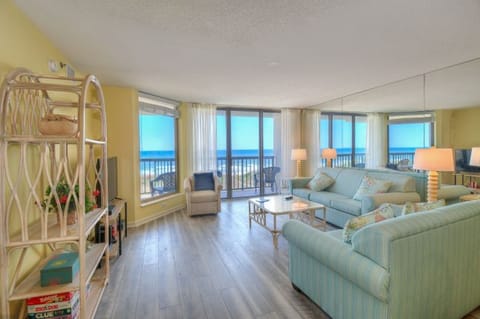 Sit down and enjoy the oceanfront view from Emerald Cove I 2B.