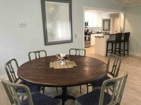 View of Kitchen from Dining Area in the Great Room. House has open floor plan