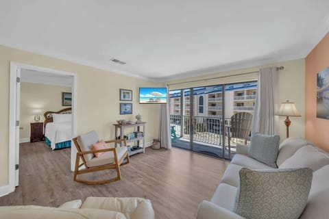 Living room with balcony access