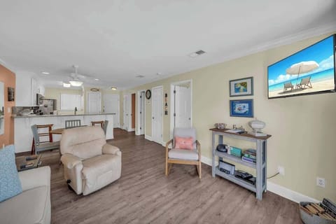 Living room with cozy recliner and rocking chair