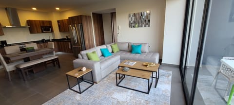 Living room facing the Balcony