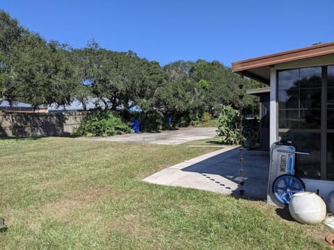 Parking is in the back