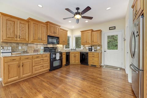 Our kitchen is fully equipped with everything you will need to create your favorite dishes!