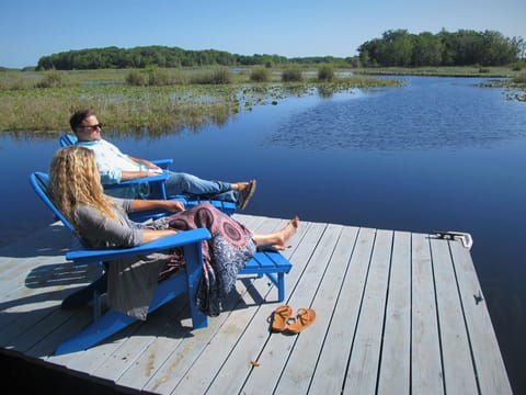 Dock included