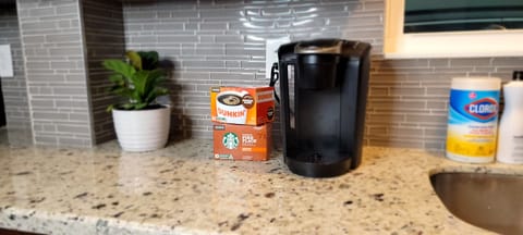Keurig Coffee maker with free coffee provided