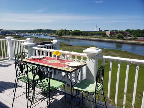 Annisquam River views from Deck