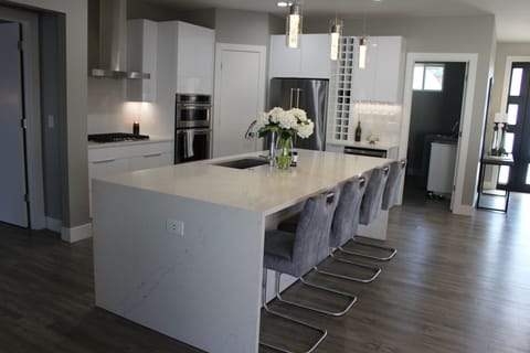 Kitchen from back door. 