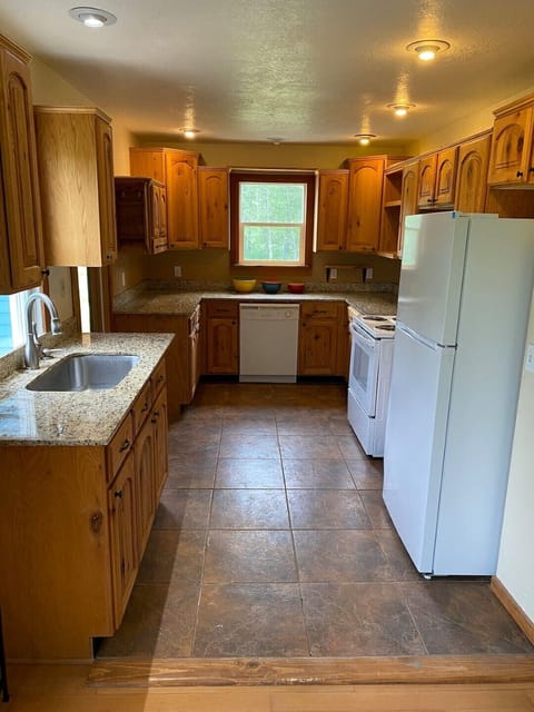 Large galley kitchen