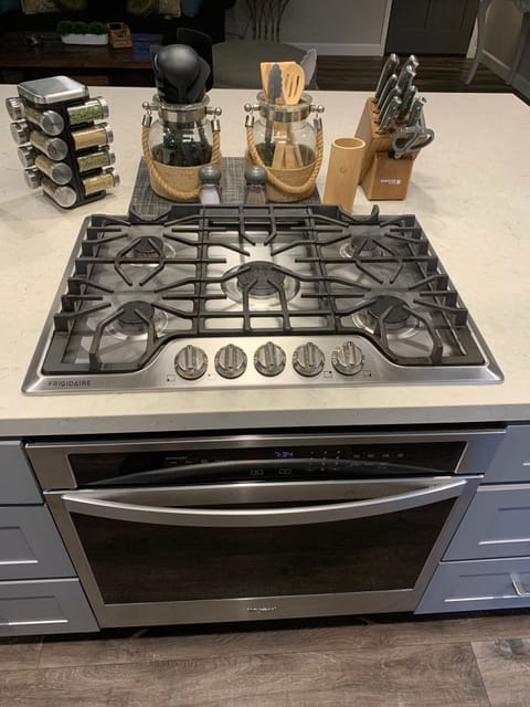 5 burner gas stove