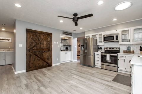 The large pantry can hold all your favorite snacks