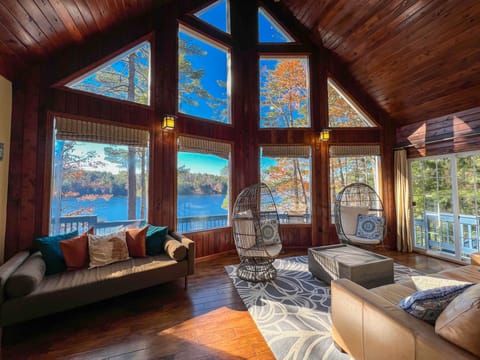 Majestic views from the lake house