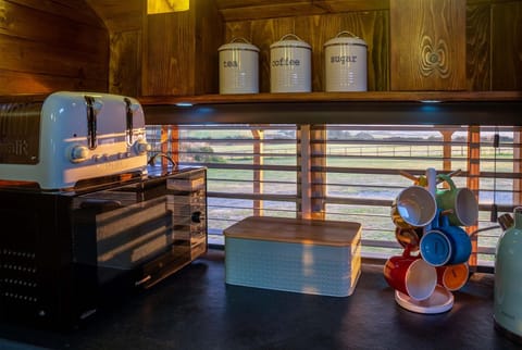 American School Bus - 1 Bedroom  - Blossom Farm - Tiers Cross (20652)