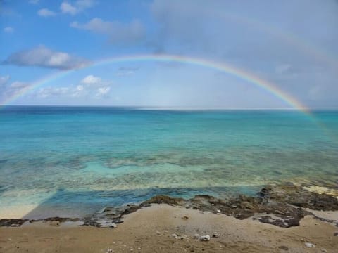Pic from house, How rainbow beach got its name, St crois USVI