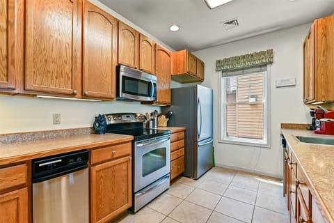 Fully stocked kitchen
