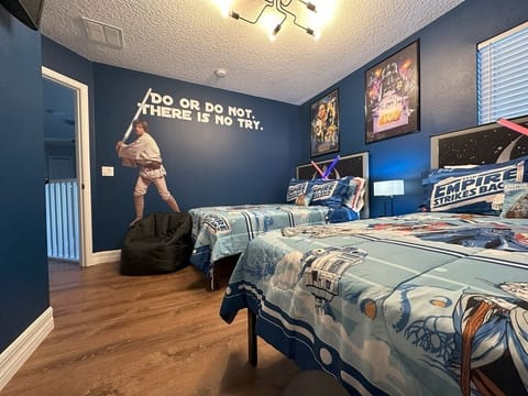 Star Wars with two Double Beds