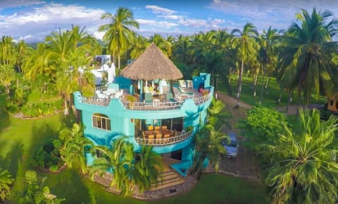La Villa Reyes from above.