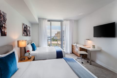 Studio Suite with LED TV and mini fridge