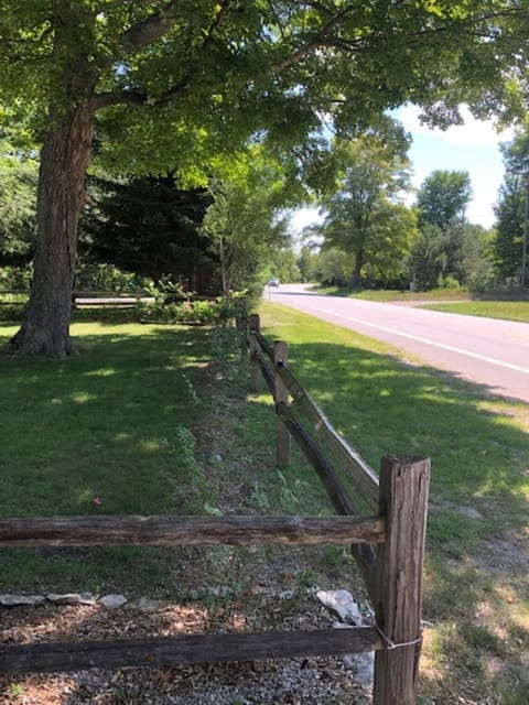 View from front yard fence